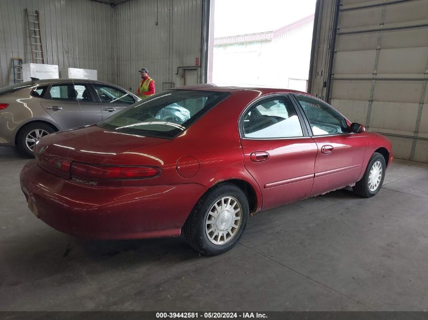 1999 Mercury Sable Gs VIN: 1MEFM50UXXA641657 Lot: 39442581