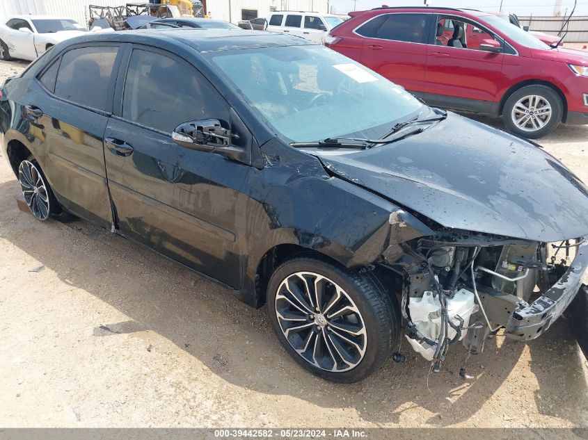2015 Toyota Corolla S Plus VIN: 5YFBURHE6FP284931 Lot: 39442582