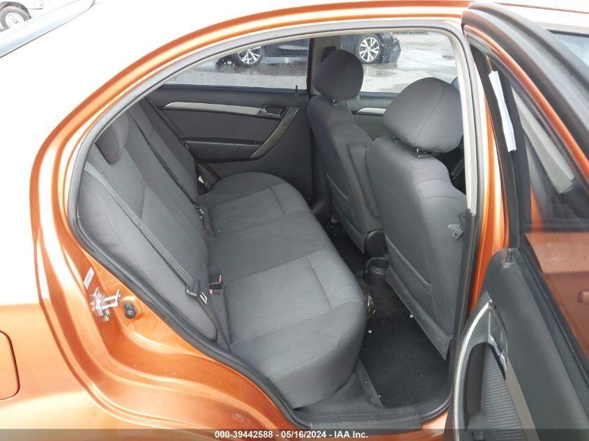 2008 Chevrolet Aveo Ls VIN: KL1TD566X8B066976 Lot: 39442588