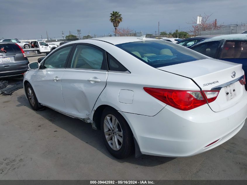 2013 Hyundai Sonata Gls VIN: 5NPEB4AC7DH657421 Lot: 39442592