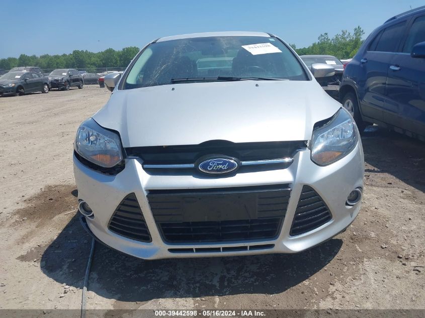 2014 Ford Focus Titanium VIN: 1FADP3J28EL354505 Lot: 39442598