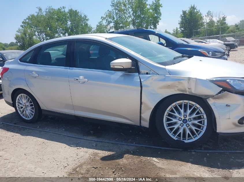 2014 Ford Focus Titanium VIN: 1FADP3J28EL354505 Lot: 39442598