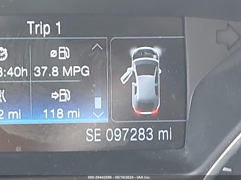 2014 FORD FOCUS VIN: 1FADP3J28EL354505