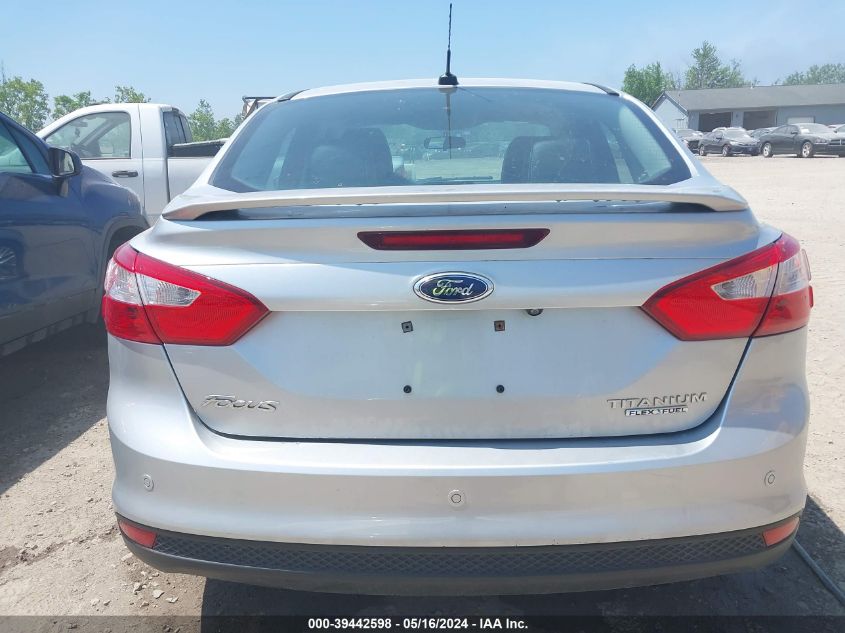 2014 Ford Focus Titanium VIN: 1FADP3J28EL354505 Lot: 39442598