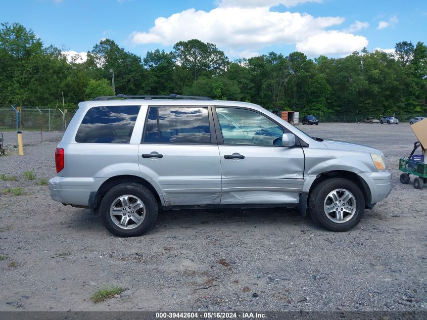 2004 Honda Pilot Ex VIN: 2HKYF18434H597121 Lot: 39442604