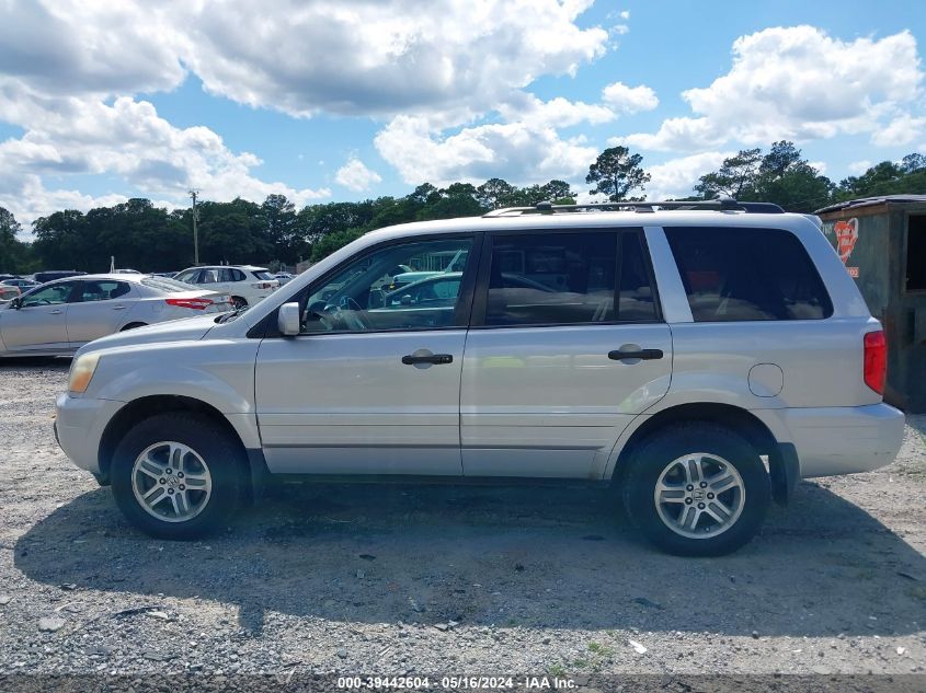 2004 Honda Pilot Ex VIN: 2HKYF18434H597121 Lot: 39442604