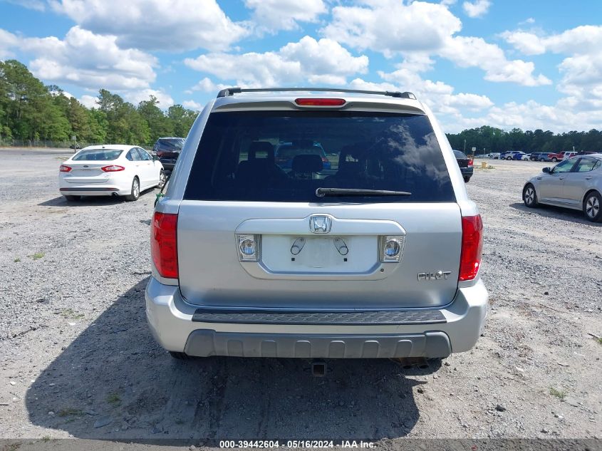 2004 Honda Pilot Ex VIN: 2HKYF18434H597121 Lot: 39442604