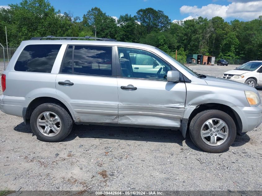 2004 Honda Pilot Ex VIN: 2HKYF18434H597121 Lot: 39442604