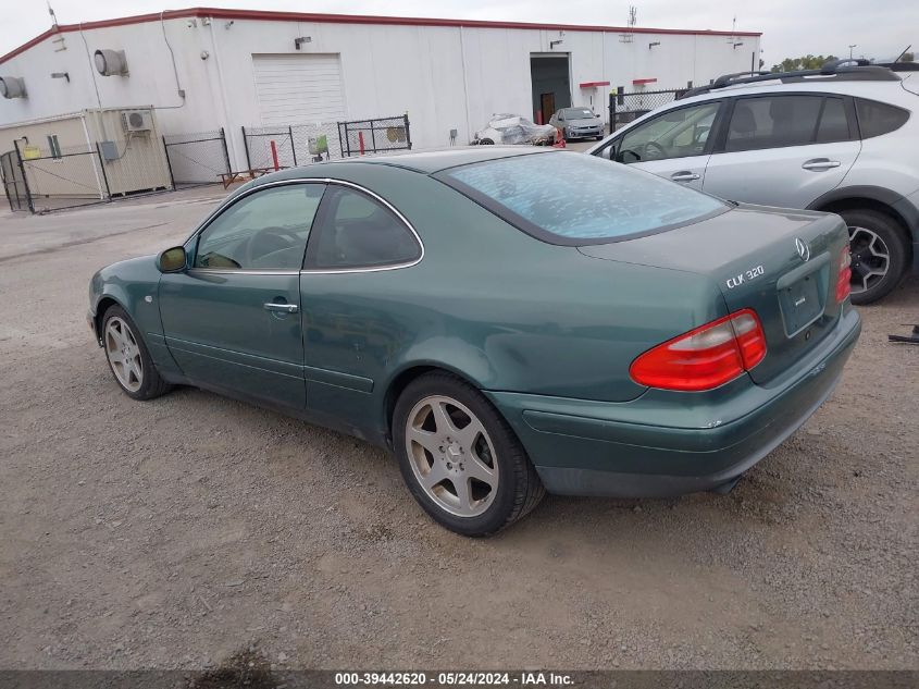 1998 Mercedes-Benz Clk 320 VIN: WDBLJ65G2WF020421 Lot: 39442620