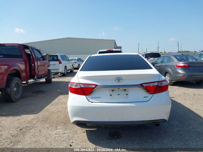 2016 Toyota Camry Se VIN: 4T1BF1FK6GU186938 Lot: 39442623