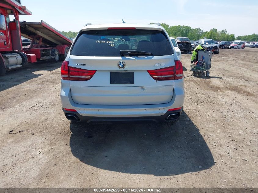 2016 BMW X5 Edrive xDrive40E VIN: 5UXKT0C52G0S79306 Lot: 39442629