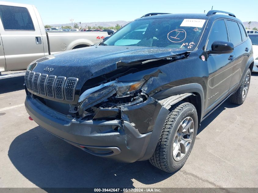 2022 Jeep Cherokee Trailhawk 4X4 VIN: 1C4PJMBX3ND523509 Lot: 39442647