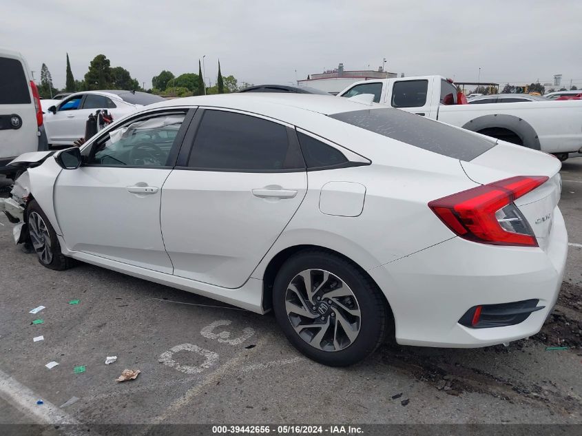 2018 Honda Civic Ex VIN: 19XFC2F75JE208501 Lot: 39442656