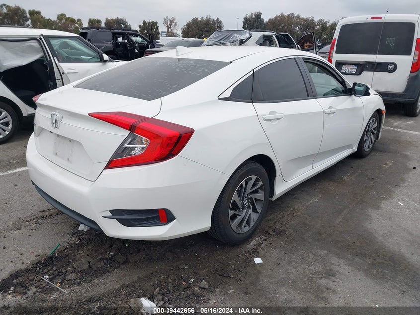 VIN 19XFC2F75JE208501 2018 HONDA CIVIC EX