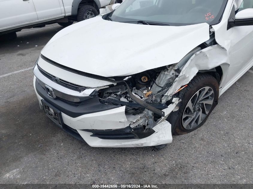 2018 Honda Civic Ex VIN: 19XFC2F75JE208501 Lot: 39442656