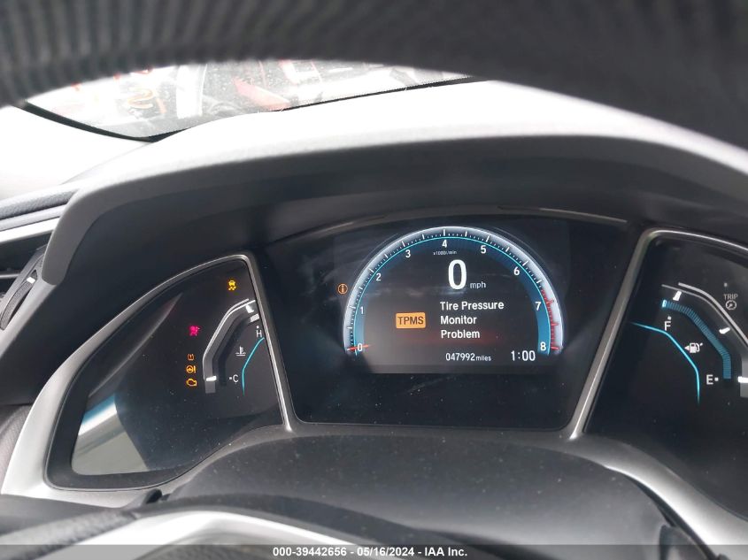 2018 Honda Civic Ex VIN: 19XFC2F75JE208501 Lot: 39442656