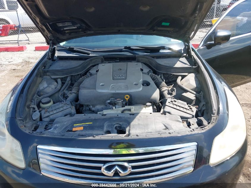 2009 Infiniti G37X VIN: JNKCV61F29M361206 Lot: 39442666