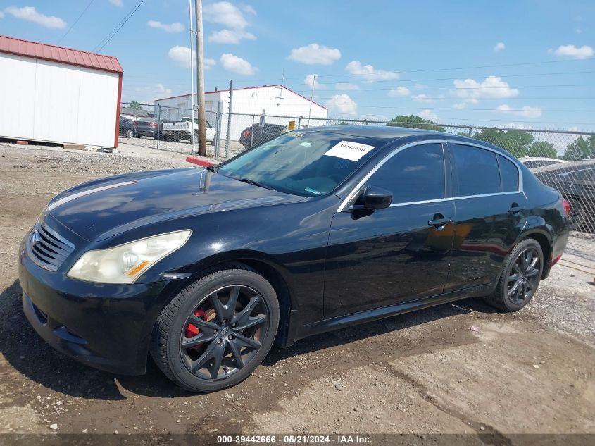 2009 Infiniti G37X VIN: JNKCV61F29M361206 Lot: 39442666