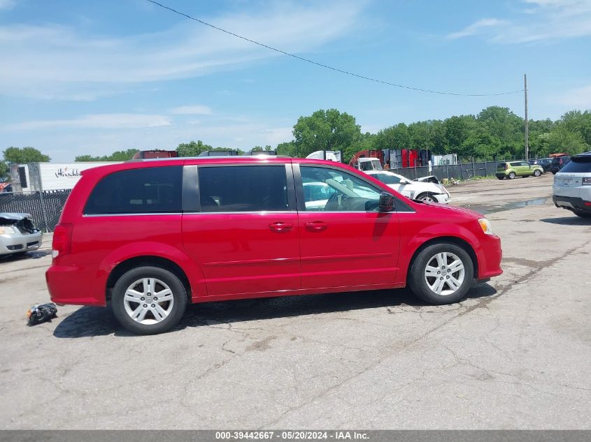 2013 Dodge Grand Caravan Crew VIN: 2C4RDGDG8DR791742 Lot: 39442667