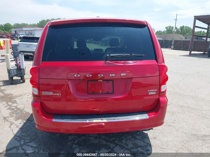 2013 Dodge Grand Caravan Crew VIN: 2C4RDGDG8DR791742 Lot: 39442667