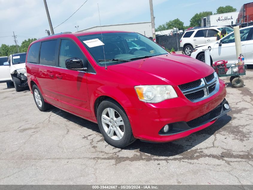 2013 Dodge Grand Caravan Crew VIN: 2C4RDGDG8DR791742 Lot: 39442667