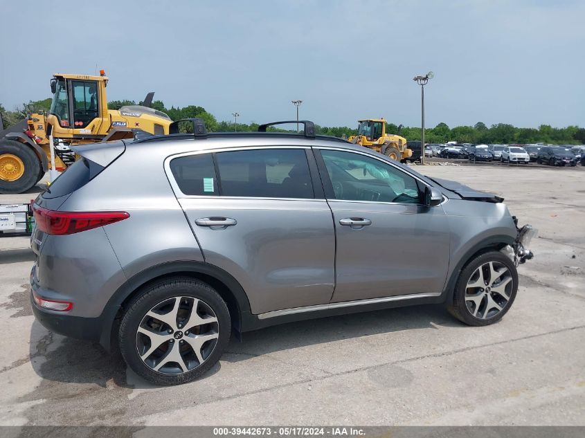2019 Kia Sportage Sx Turbo VIN: KNDPR3A60K755279 Lot: 39442673