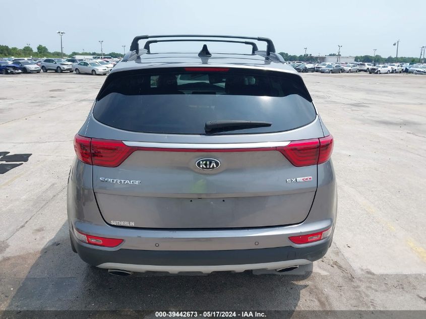 2019 Kia Sportage Sx Turbo VIN: KNDPR3A60K755279 Lot: 39442673