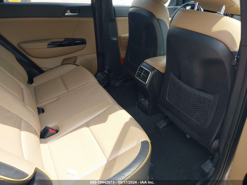 2019 Kia Sportage Sx Turbo VIN: KNDPR3A60K755279 Lot: 39442673