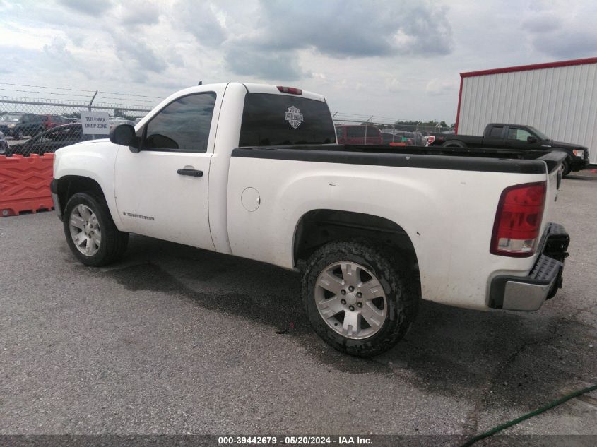 2008 GMC Sierra 1500 Work Truck VIN: 1GTEC14C88Z212532 Lot: 39442679