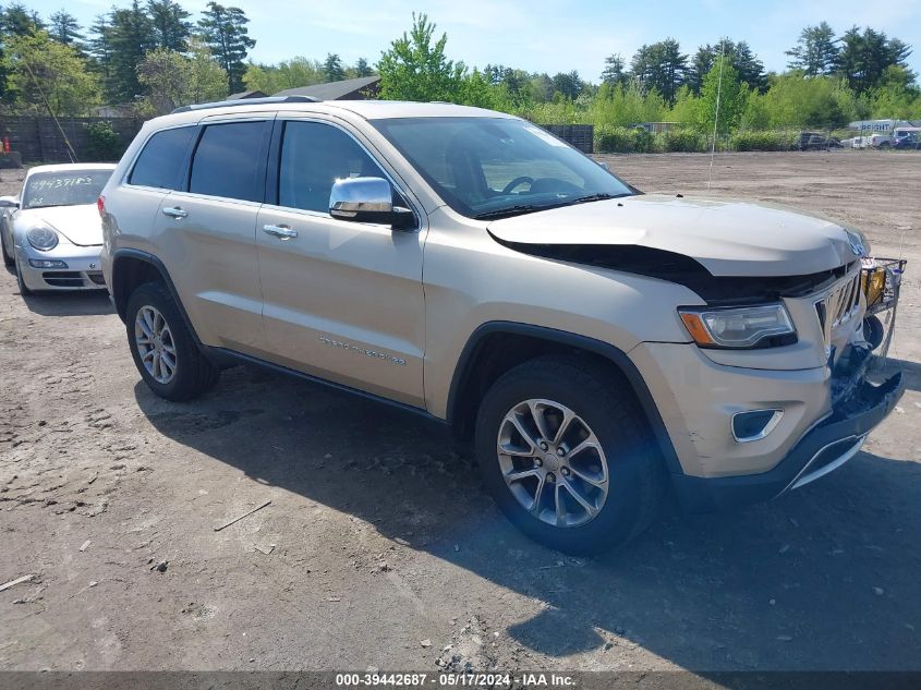 2014 Jeep Grand Cherokee Limited VIN: 1C4RJFBG9EC162684 Lot: 39442687