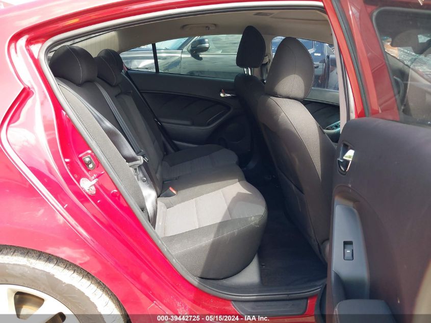 2017 Kia Forte S VIN: 3KPFL4A77HE127433 Lot: 39442725