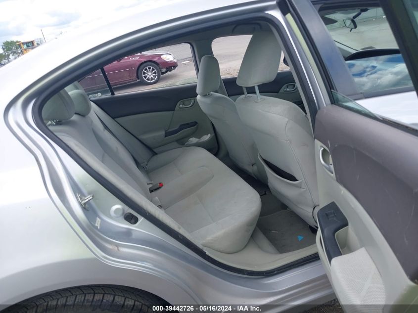 2012 Honda Civic Lx VIN: 19XFB2F55CE320588 Lot: 39442726