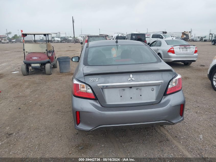 2022 Mitsubishi Mirage G4 Es VIN: ML32FUFJ0NHF06909 Lot: 39442736