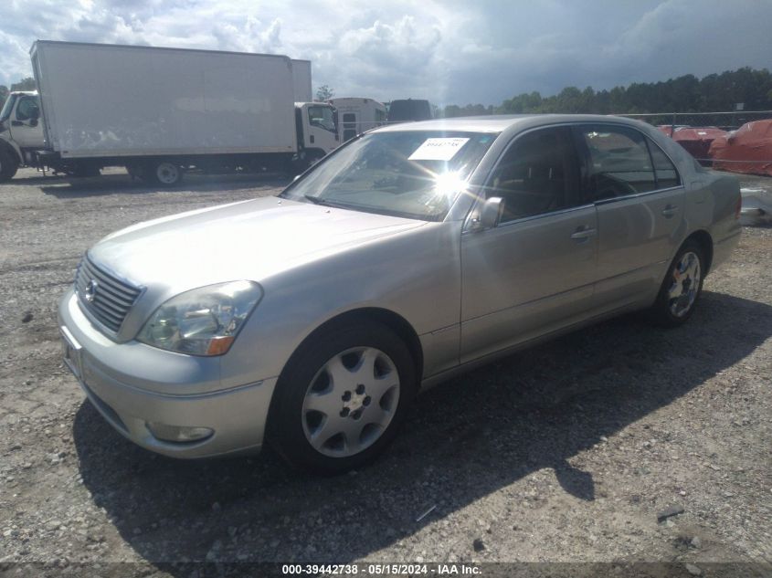 2001 Lexus Ls 430 VIN: JTHBN30F110021309 Lot: 39442738