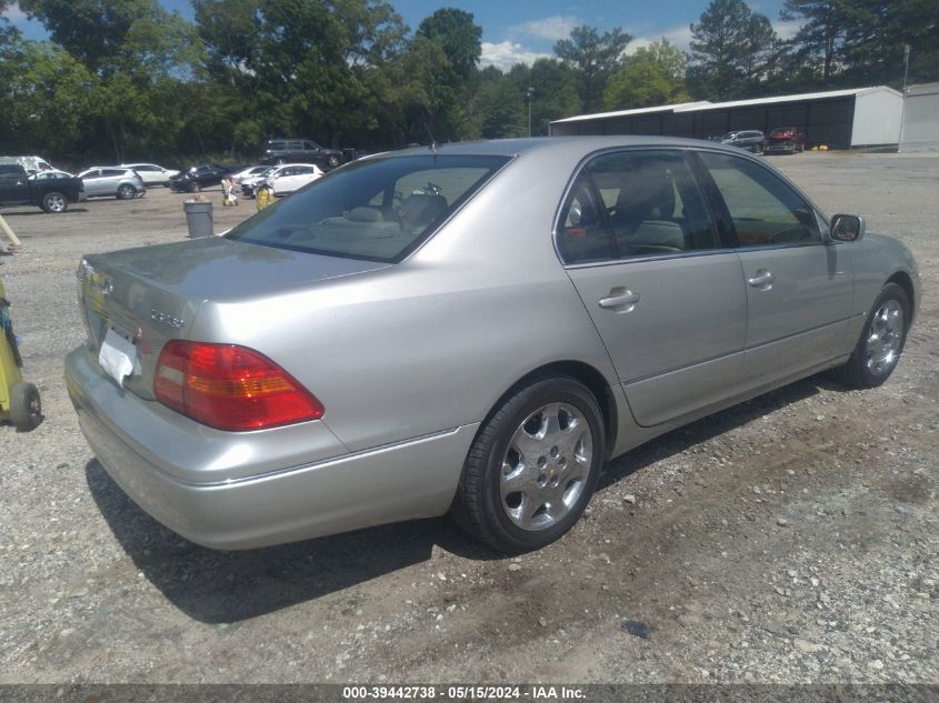 2001 Lexus Ls 430 VIN: JTHBN30F110021309 Lot: 39442738