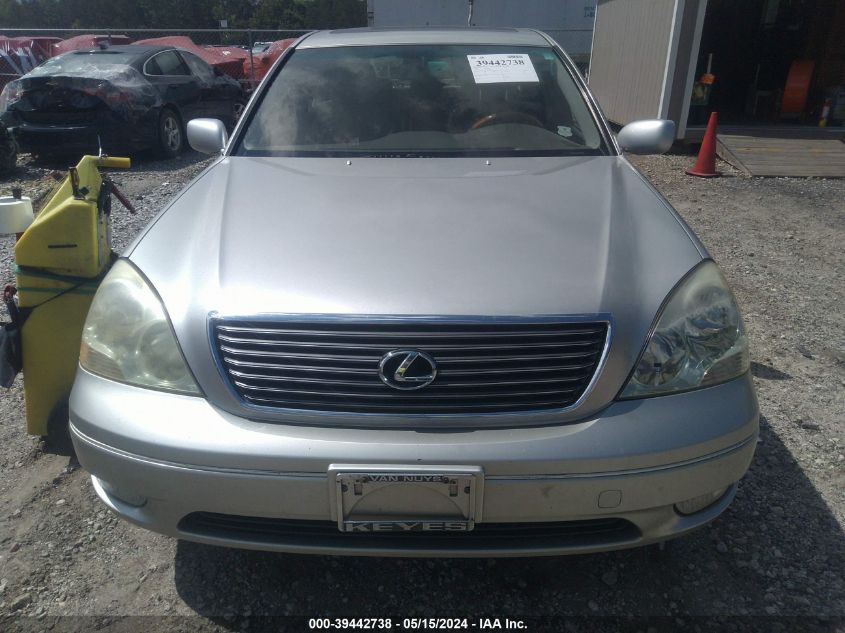 2001 Lexus Ls 430 VIN: JTHBN30F110021309 Lot: 39442738