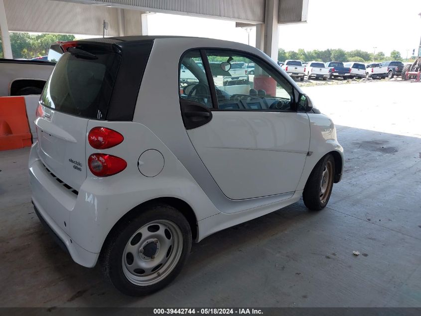 2015 Smart Fortwo Electric Drive Passion VIN: WMEEJ9AAXFK832250 Lot: 39442744