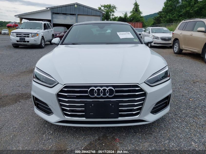 2018 Audi A5 2.0T Premium VIN: WAUBNCF54JA090227 Lot: 39442748