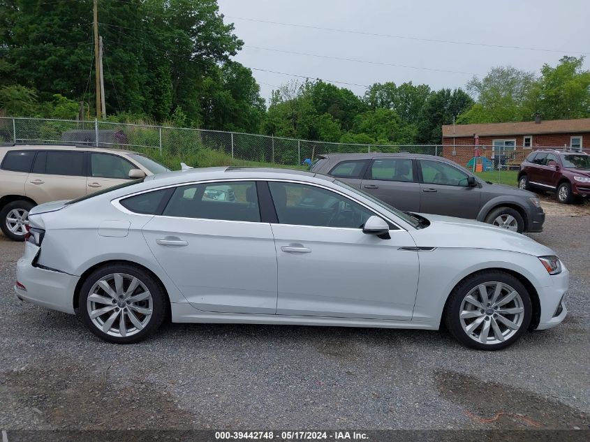 2018 Audi A5 Premium Plus VIN: WAUBNCF54JA090227 Lot: 39442748