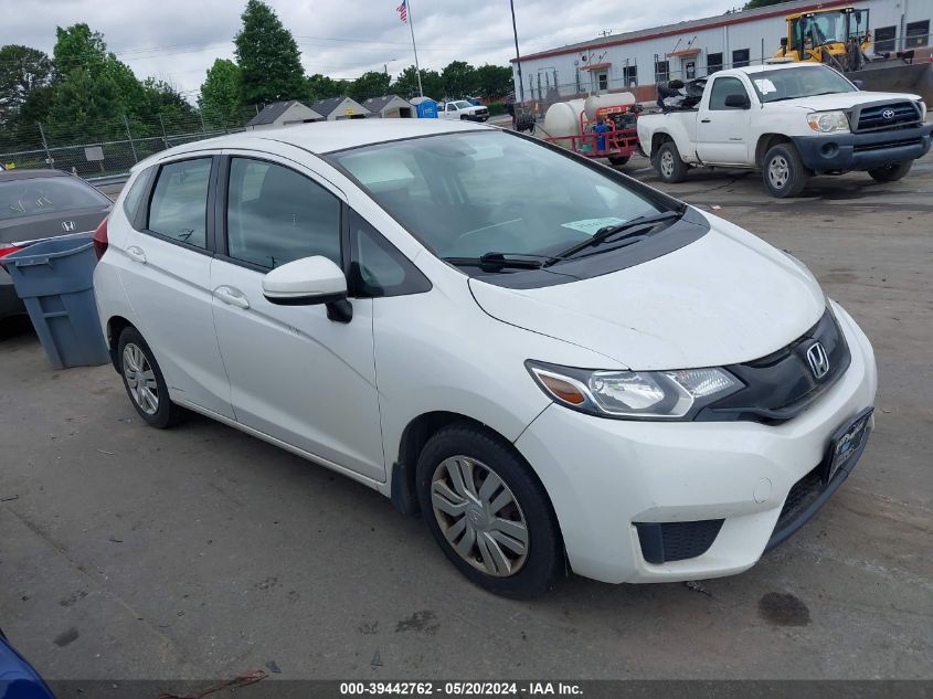 2017 Honda Fit Lx VIN: 3HGGK5H5XHM710877 Lot: 39442762