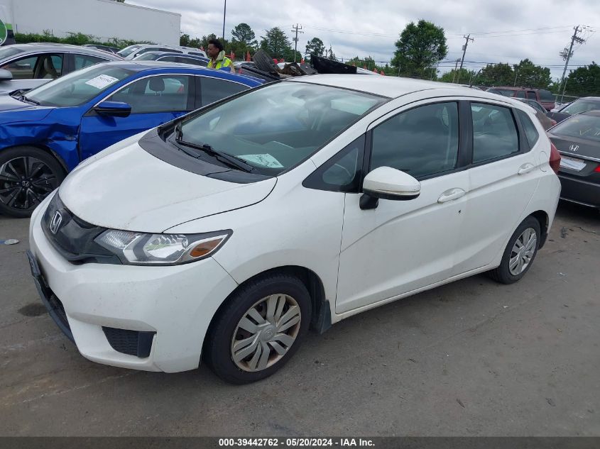 2017 Honda Fit Lx VIN: 3HGGK5H5XHM710877 Lot: 39442762