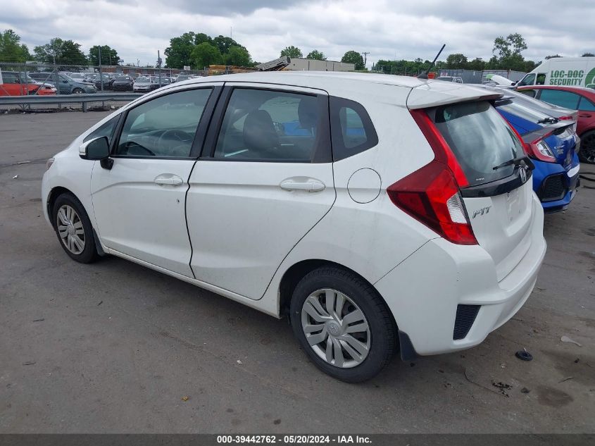 2017 Honda Fit Lx VIN: 3HGGK5H5XHM710877 Lot: 39442762