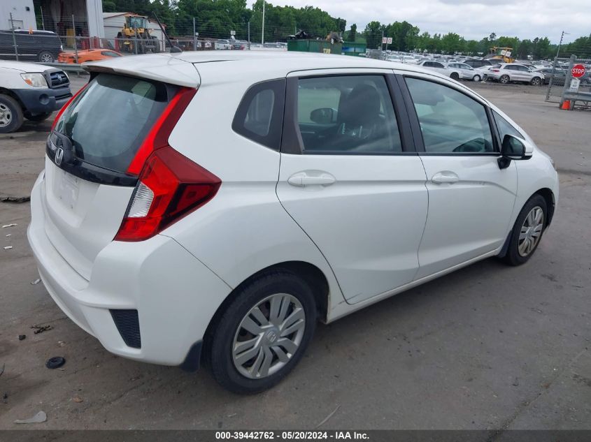 2017 Honda Fit Lx VIN: 3HGGK5H5XHM710877 Lot: 39442762