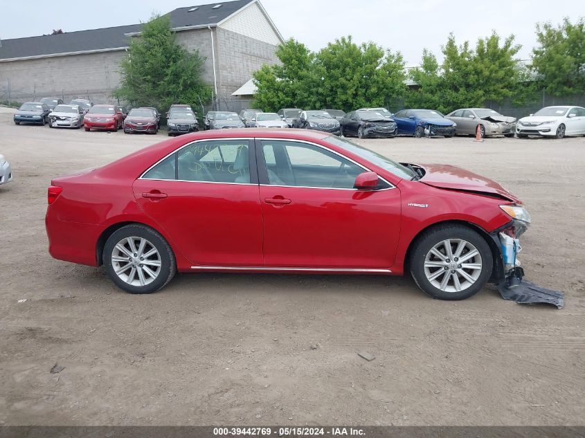 2012 Toyota Camry Hybrid Xle VIN: 4T1BD1FK2CU046370 Lot: 39442769