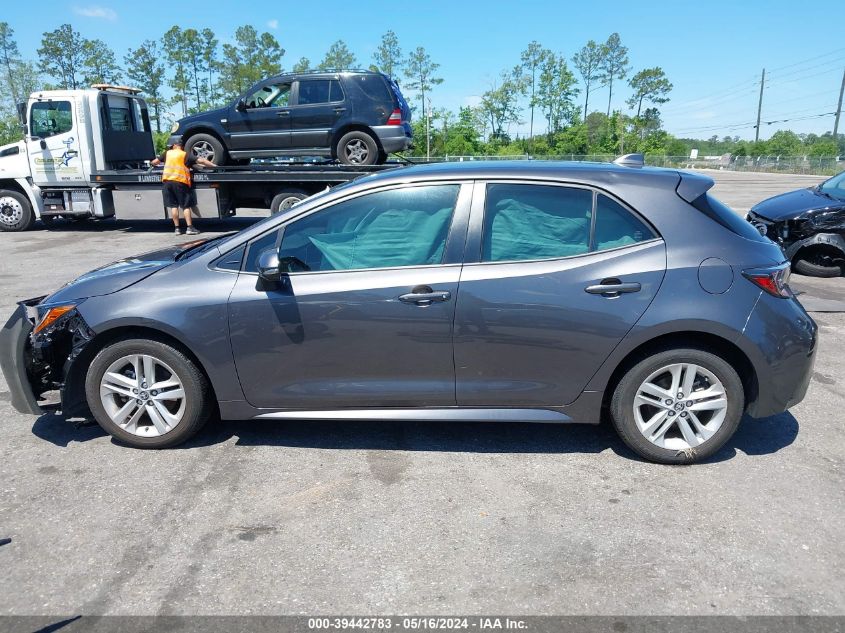 2022 Toyota Corolla Se VIN: JTND4MBE3N3168903 Lot: 39442783