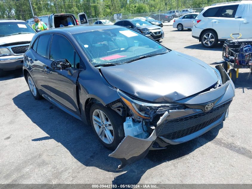 2022 Toyota Corolla Se VIN: JTND4MBE3N3168903 Lot: 39442783