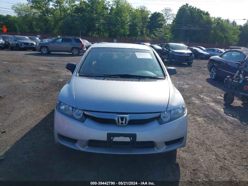 2010 Honda Civic Vp VIN: 2HGFA1F36AH158790 Lot: 39442790