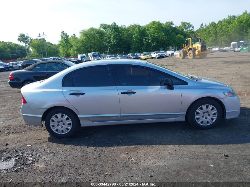 2010 Honda Civic Vp VIN: 2HGFA1F36AH158790 Lot: 39442790