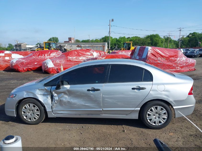 2010 Honda Civic Vp VIN: 2HGFA1F36AH158790 Lot: 39442790