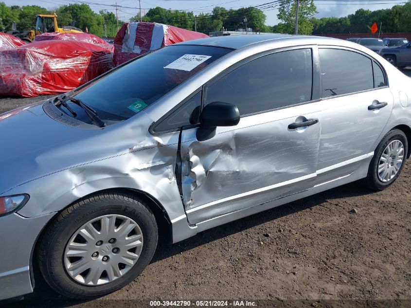 2010 Honda Civic Vp VIN: 2HGFA1F36AH158790 Lot: 39442790